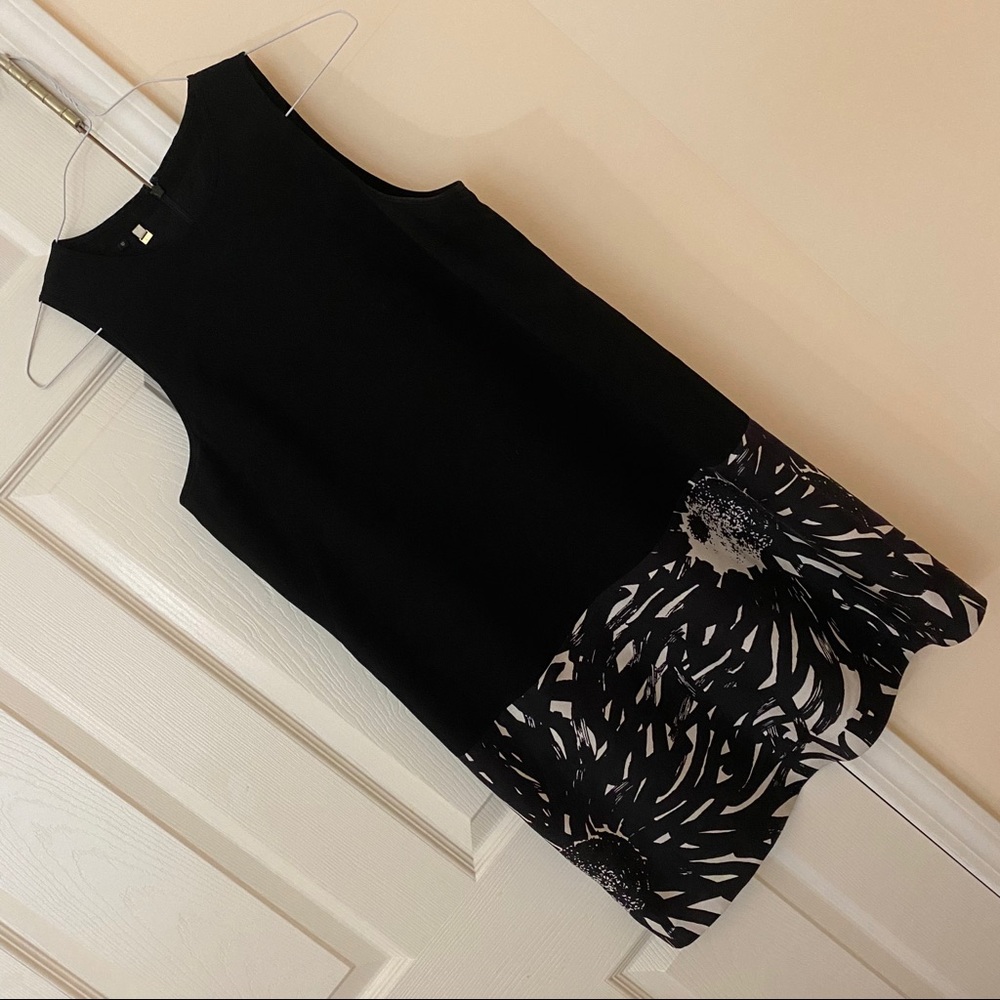 ❌SOLD OUT❌ Anthropology black pattern dress